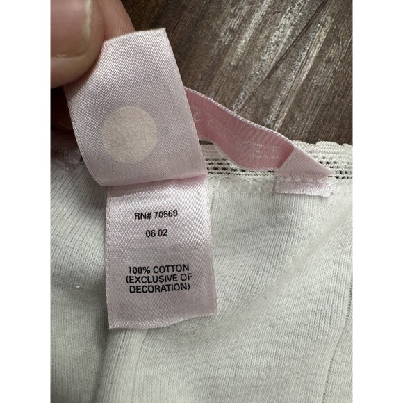 2002 Y2K Victoria’s Secret Cropped Lemon Tank Top Made In Turkey - Picture 7 of 7